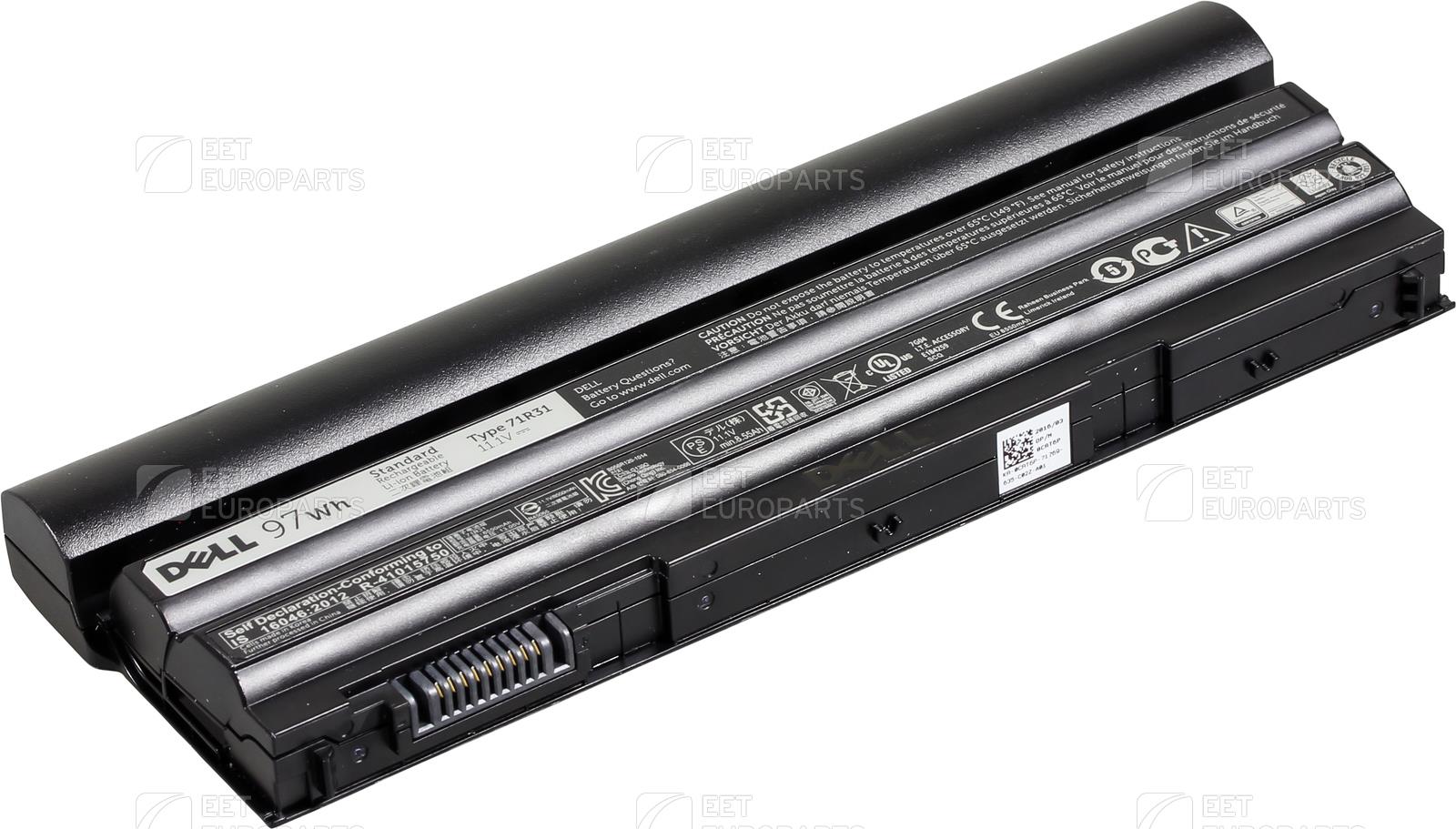 Dell Battery Primary 97WHR 9C (F0D4C)