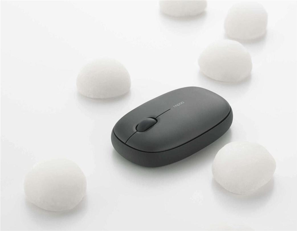 Rapoo M660 Silent Kabellose Multi-Mode-Maus 1300 DPI Dunkelgrau