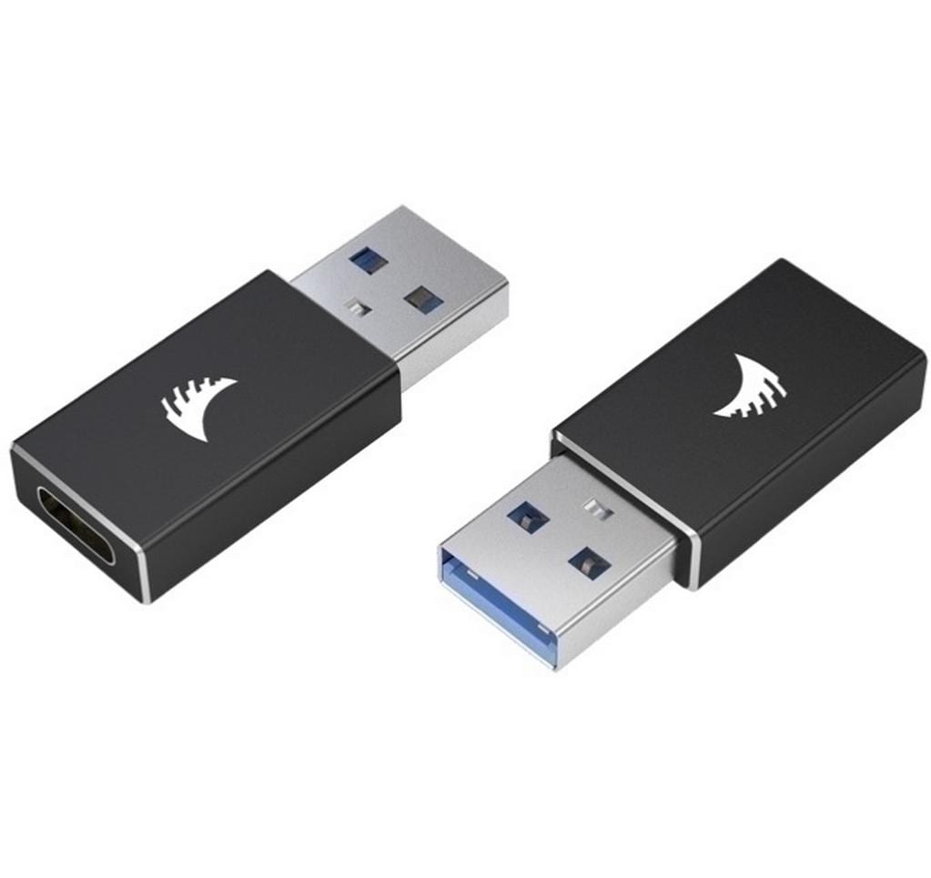 Angelbird USB-A-C USB 3.1 Gen2 Adapter USB-A auf USB-C Schwarz