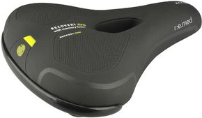 FISCHER Trekking-Fahrradsattel R.E.Med Memory Foam ergonomisch konzipiert, mit Memory Foam Schaumeinlage
