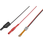 VOLTCRAFT Messadapter - gerade MB-702 Schwarz, Rot (VC-8374270)