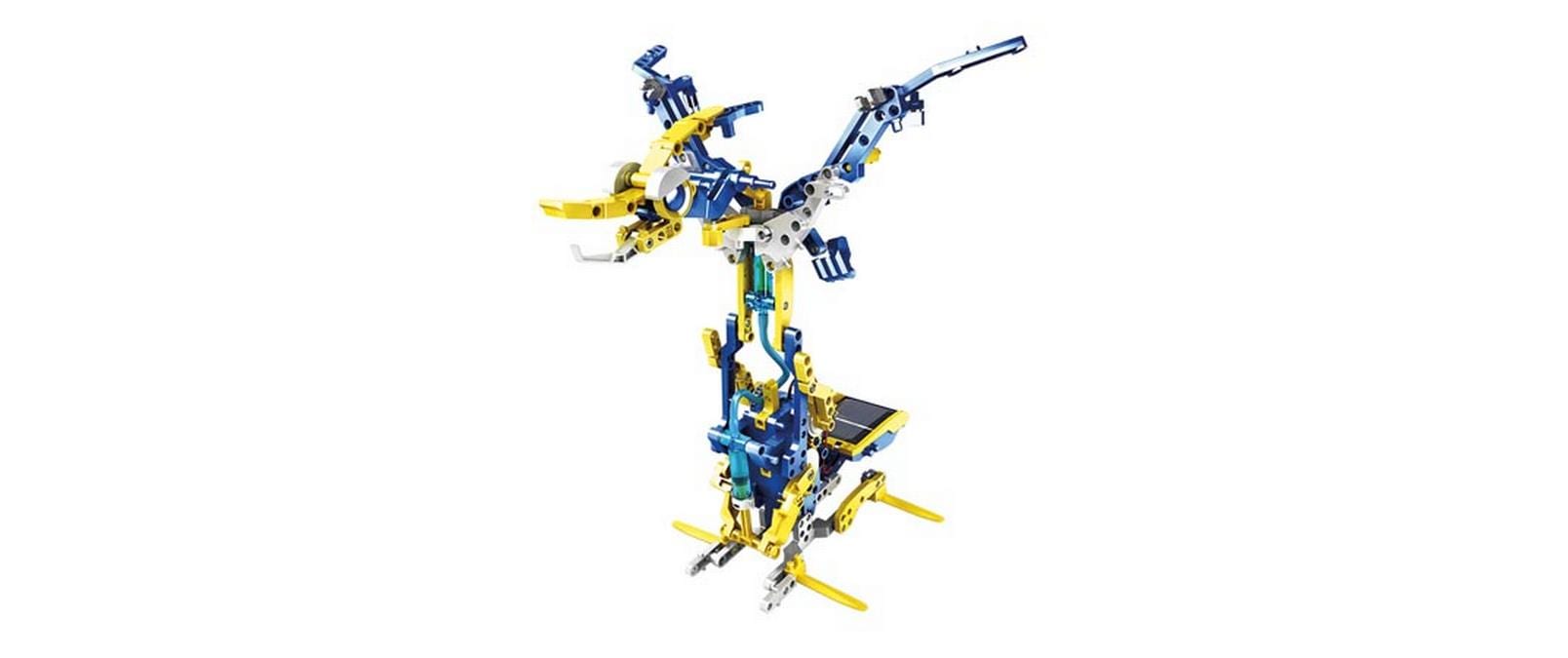 Velleman KSR17 Roboter-Bausatz 12-in-1 230-teilig Solar & Hydraulik Mehrfarbig
