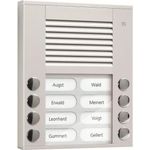 Audio Außenstation PES08-EN/04 8Tasten 2reihig AP silber (PES08-EN/04)