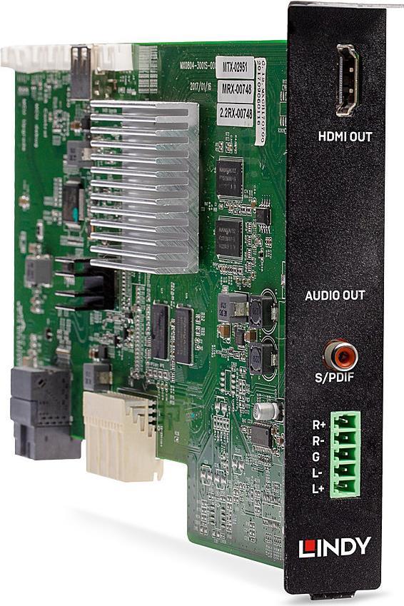 Lindy Single Port HDMI 18G Output Board (38352)