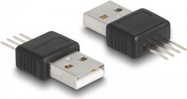 Delock USB-Adapter 4-polig (M) zu USB (M) (66683)