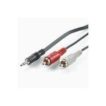 ROLINE 3,5mm (ST)-zu-Cinch (2x ST) Kabel 10m (11.09.4349)