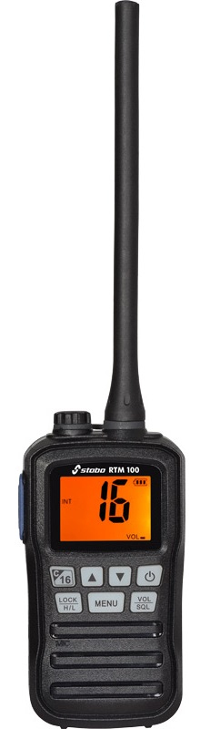 Stabo RTM 100 Seefunkgerät 156–162 MHz 3/1 W Schwarz