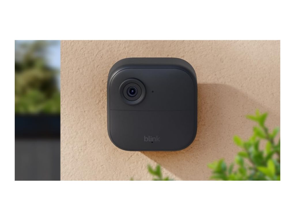 Blink Outdoor 4 Netzwerk-Überwachungskamera 1080p WLAN Außenbereich Schwarz