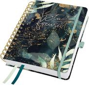 Sigel Wochenagenda Glamorous Leaves Pflanze 2026 Mehrfarbig (J6603)
