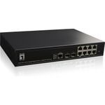 LevelOne GEP-1061 Netzwerk-Switch Managed L2 Gigabit Ethernet (10/100/1000) Power over Ethernet (PoE) Schwarz (GEP-1061NEUEVERSION)
