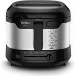 Tefal Uno FF215D Fritteuse Eins/Eine(r) Schwarz - Edelstahl Eigenständig 1600 W (FF215D)