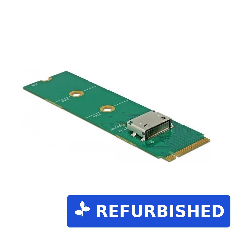 DeLOCK M.2 Key M to 1 x OCuLink SFF-8612 Converter (64040)