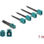 Delock Kabel Mini FAKRA Z Buchse quad zu 4 x FAKRA Z Buchse B-Typ (90140)