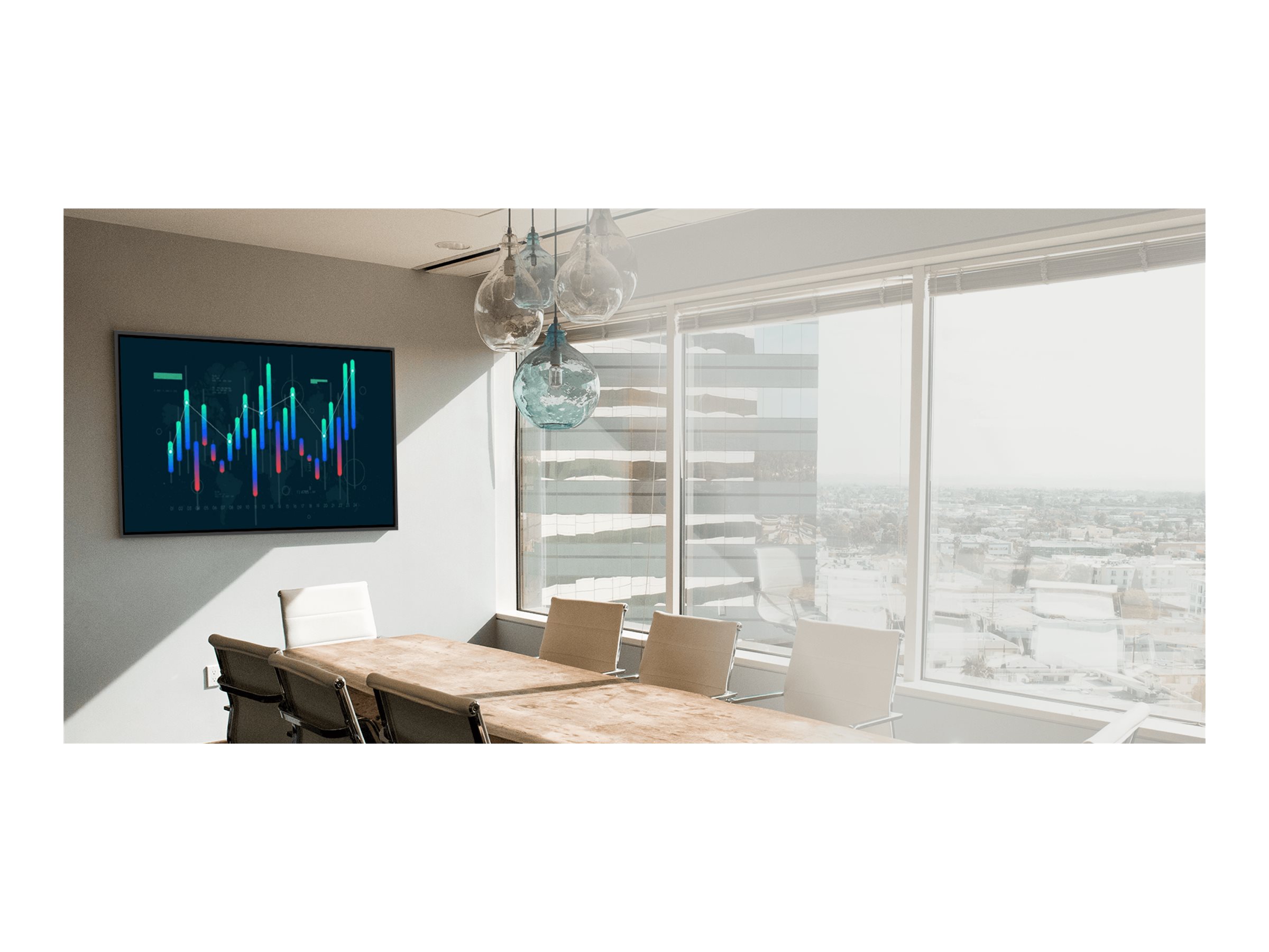 Maxhub ND43CMA Digital Signage Display 43" 4K UHD 500 cd/m² Schwarz