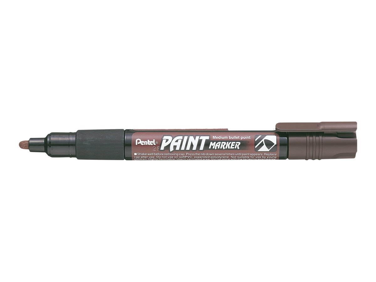 Pentel Paint Permanentmarker MMP20 Rundspitze 2,0 mm Braun