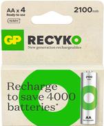 GP Battery ReCyko Mignon AA -Akku NiMH 2100 mAh 1.2 V 4 St. (GPRCK210AA112C4)