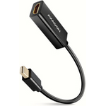 Axagon RVDM-HI14N Videokabel-Adapter 0,15 m Mini DisplayPort HDMI Schwarz (RVDM-HI14N)