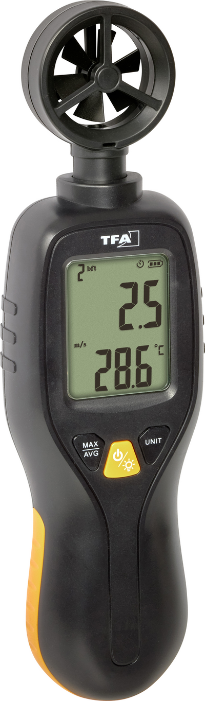 TFA Dostmann Anemometer 0 bis 30 m/s (42.6001.01)