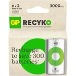 GP Battery ReCyko Mono D -Akku NiMH 3000 mAh 1.2 V 2 St. (GPRCK300D143C2)