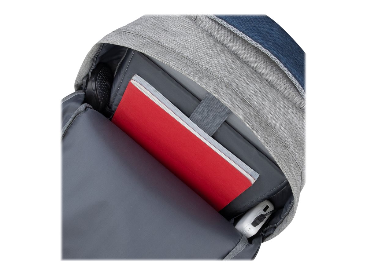 Rivacase Riva Case 75 series 7562 Notebook-Rucksack 15,6" Grau, Dunkelblau