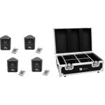 EUROLITE Set 4x AKKU TL-3 TCL QuickDMX + Case mit Ladefunktion (20000399)