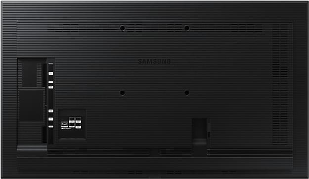 Samsung QM43R-B Digital Beschilderung Flachbildschirm 109,2 cm (43" ) LCD 4K Ultra HD Schwarz Eingebauter Prozessor Tizen 4.0 [Energieklasse G] (LH43QMRBPGCXEN)