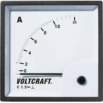Voltcraft AM-72X72/10A Analog-Einbaumessgerät AM-72X72/10A 10 A Dreheisen (AM-72X72/10A)