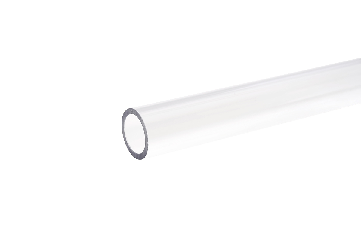 Alphacool Eisrohr HardTube 13/10mm Schlauch für Kühlsystem 80 cm 4er-Set Durchsichtig