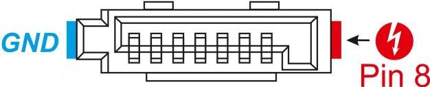 DeLOCK 89887 Drahtverbinder SATA Nickel - Gelb (89887)