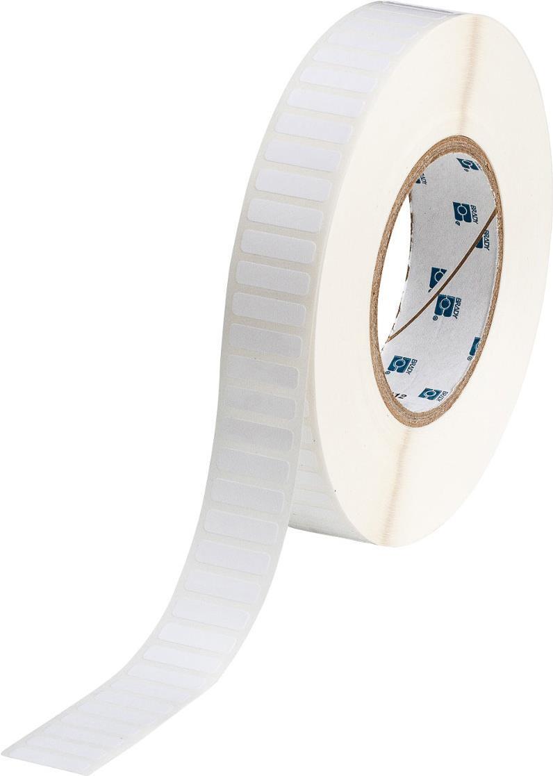 Brady THT-49-473-10 Druckeretikett Weiß Selbstklebendes Druckeretikett (029916)