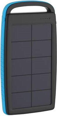 XLayer PLUS Solar - Solar-Powerbank - Li-Pol - 20000 mAh - 74 Wh - 2,4 A - 2 Ausgabeanschlussstellen (USB) (215775)