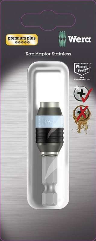 Wera 3888/4/1 K Edelstahl-Rapidaptor-Universalhalter Länge 50 mm (05073616001)
