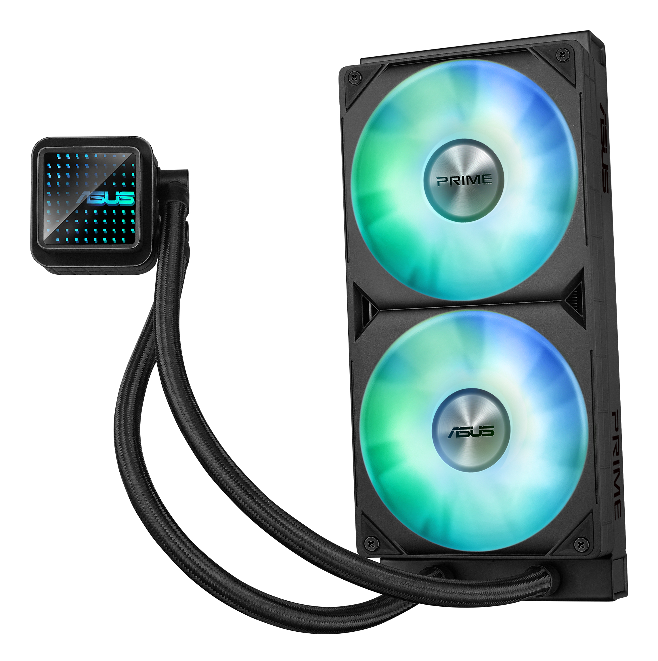 ASUS Prime LC 240 ARGB Prozessor-Flüssigkeitskühlsystem 240 mm Schwarz