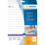 HERMA Special Permanent selbstklebende, matte, lichtundurchlässige Aktenetiketten aus Papier (5118)