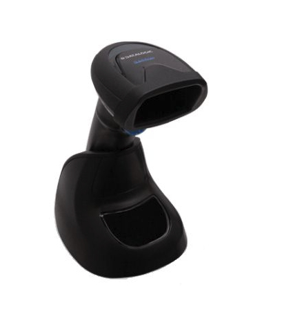 Datalogic QuickScan QBT2500 Bluetooth 2D Handscanner mit Lade-/Übertragungsstation Schwarz