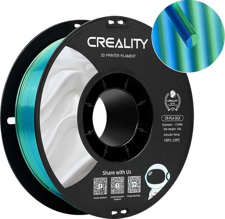 Creality SILK BLUE GREEN 1.75mm 1kg - CREALITY CR 3D FILAMENT (3301120011)