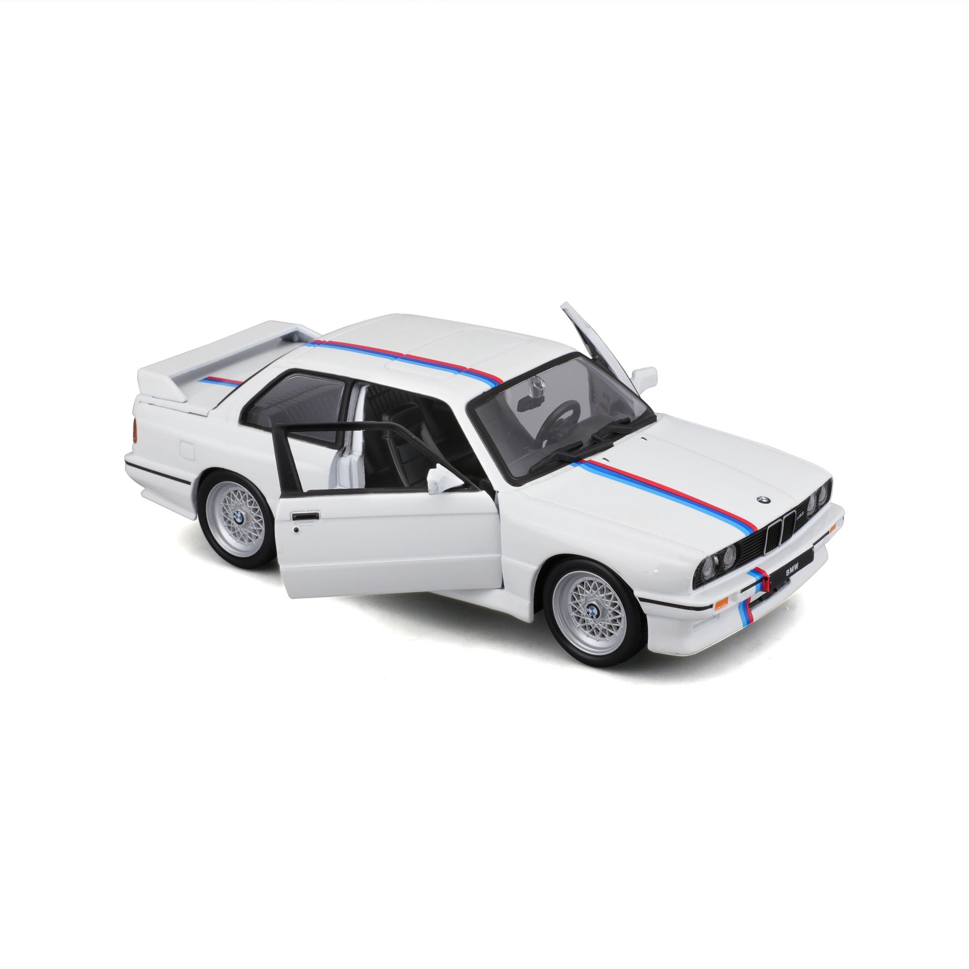 Bburago BMW M3 (E30) '88 Modellauto 1:24 Weiß
