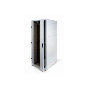Triton 48,30cm (19) Netzwerkschrank Delta S, 27 HE, 800 x 800 mm, hellgrau RAL 7035 Netzwerkschrank mit 4 Holmen, nicht zerlegbar (RMA-27-A88-CAX-A1)