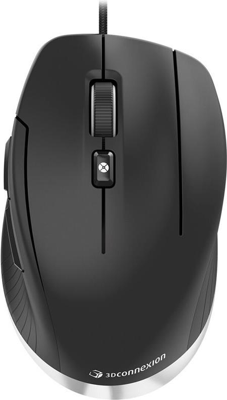 3Dconnexion CadMouse Compact Kabelgebundene Ergonomische Maus 7 Tasten USB Schwarz