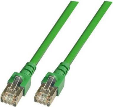 EFB-Elektronik RJ45 Patchkabel Cat.5e SF/UTP PVC CCA grün 1,5m Hersteller: EFB Elektronik (K5460.1,5)