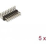 Delock Pin header (10-pin, pitch 2,54 mm) (66701)