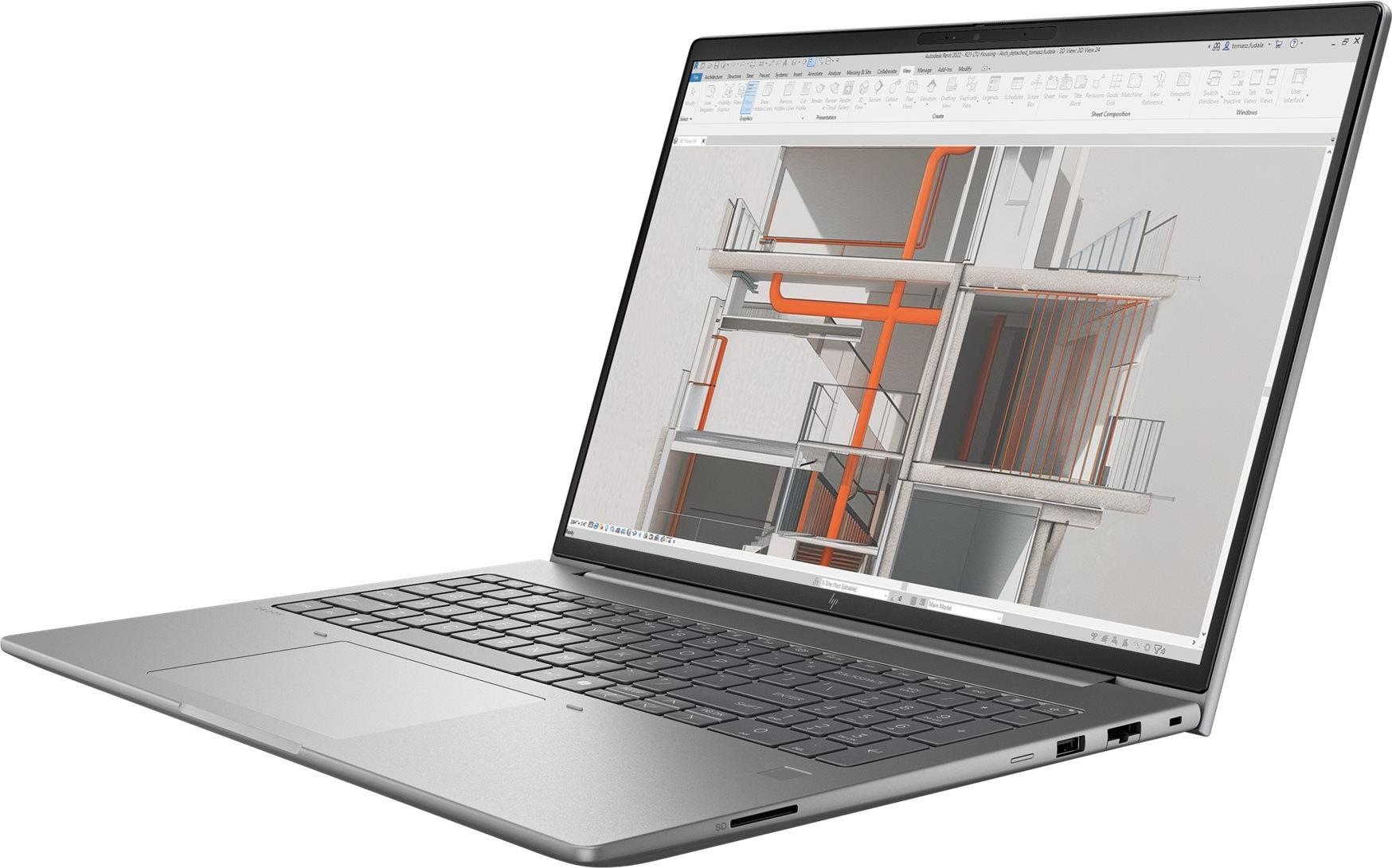 HP ZBook X G1i 16" Intel Core Ultra 7 255H 32 GB RAM 1 TB SSD NVIDIA RTX PRO 1000 Meteorsilber