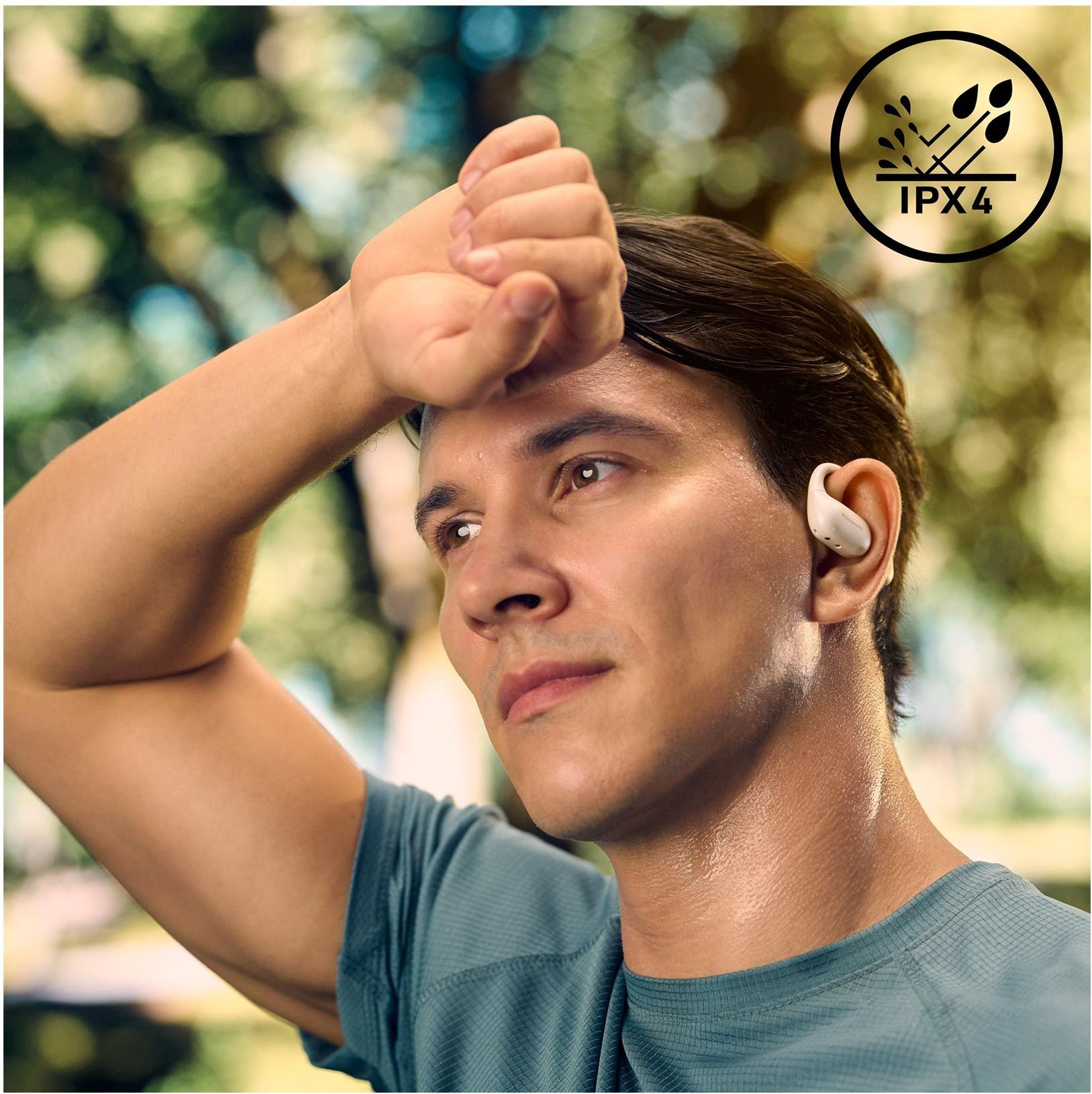 Panasonic RB-F10DE Open-Ear True Wireless-Kopfhörer Beige