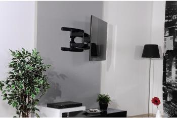 HAMA FULLMOTION TV Wall Bracket, 5 stars, XL - Wall mount für LCD-/Plasmafernseher - Stahl - Schwarz