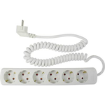 as - Schwabe 11461 Steckdosenleiste ohne Schalter Weiß Schutzkontakt (11461)