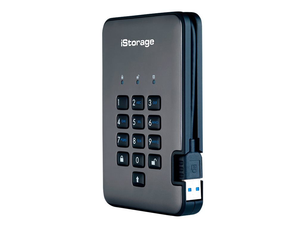 iStorage diskAshur PRO² SSD 1 TB USB 3.1 Graphite