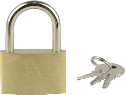 MANNESMANN Messing-Vorhangschlösser (413-35)