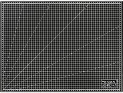 Dahle Schneidematte 45 x 60 cm schwarz VANTAGE Schneidematte A2 (74-10672-20144)