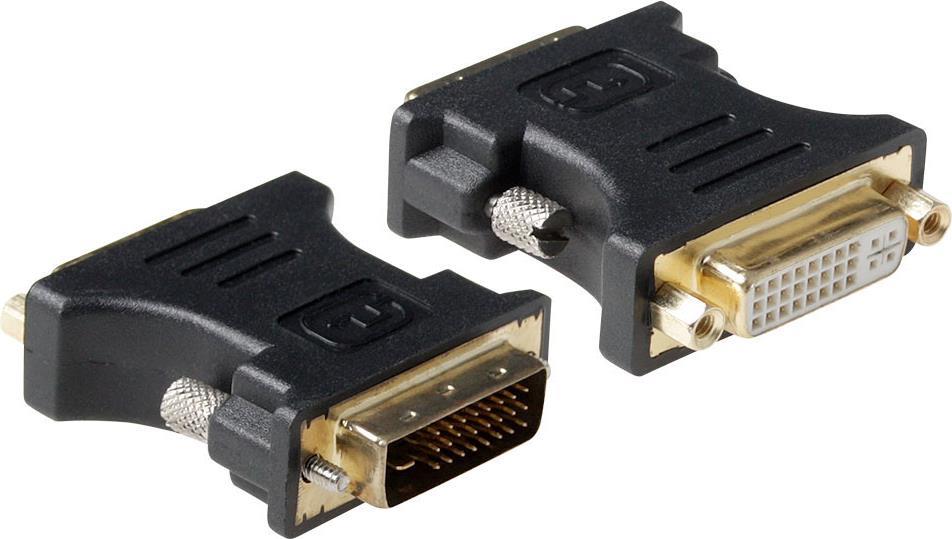 ADVANCED CABLE TECHNOLOGY ACT AP1001 Kabelschnittstellen-/Gender-Adapter DVI 24+5-pin Schwarz (AP100
