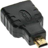 InLine® HDMI Adapter, HDMI A Buchse auf HDMI D Stecker, vergoldete Kontakte (17690D)